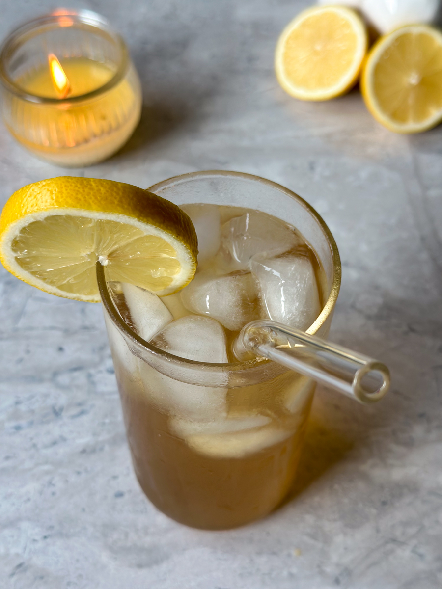 Homemade ginger beer