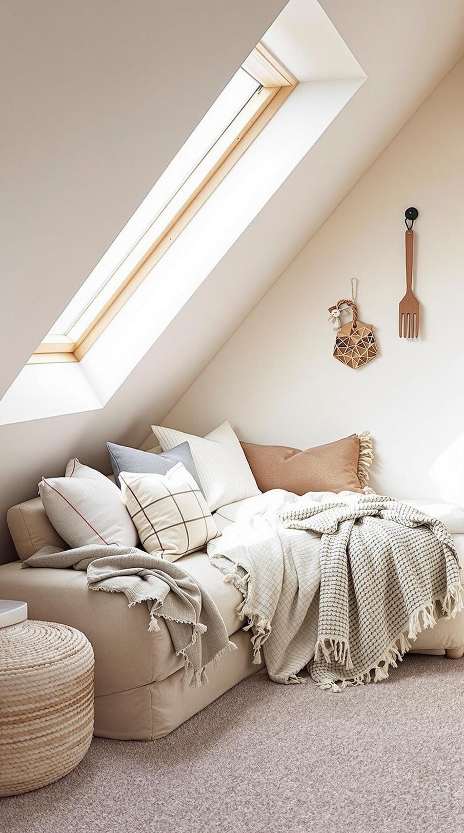 15 Genius Small roof tree bedroom ideas to maximize the room 19 6. Senior light couch nook: position a small couch or a chair under a skylight for natural light lighting-1