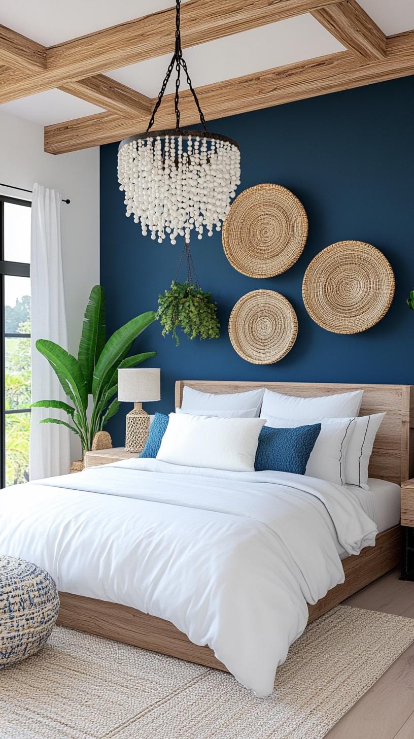 21 Best Blue Boho bedroom ideas to inspire you 63 19.