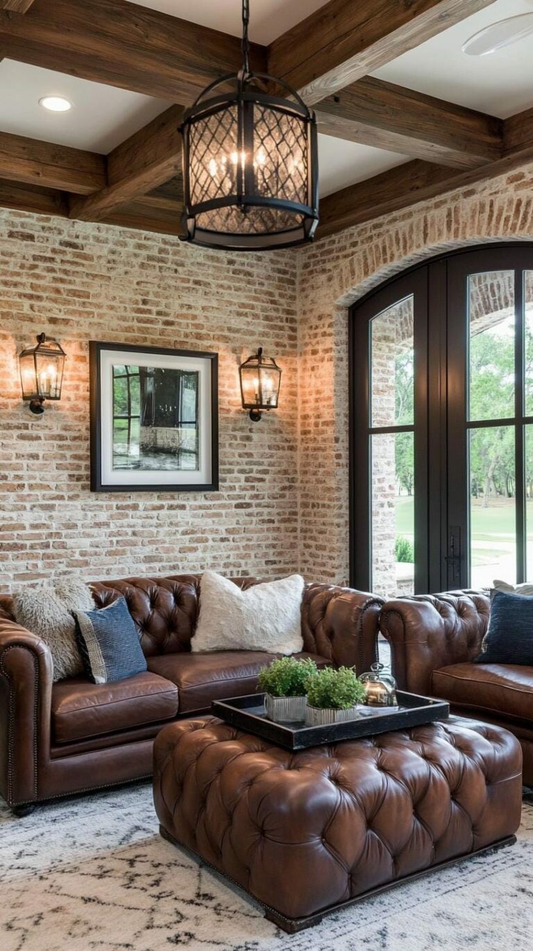 21 Best Industrial Farmhouse Living Room Ideas to Inspire