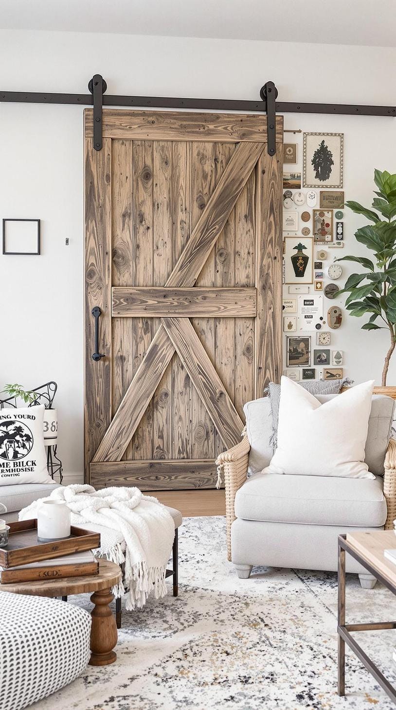 21 Best industrial farmhouse living room ideas for inspire 48 16. Integrate