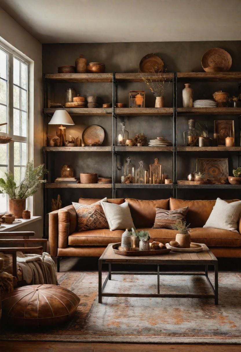 23 einzigartige Boho Farmhouse Wohnzimmer Ideen zum Kopieren 67 21.