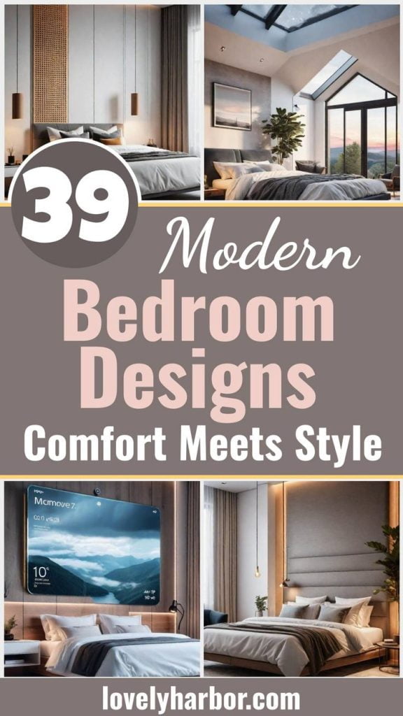 39 Modern Bedroom Designs: Where Comfort Meets Sleek Style 2 39 Modern Bedroom Designs_ Where Comfort Meets Sleek Style