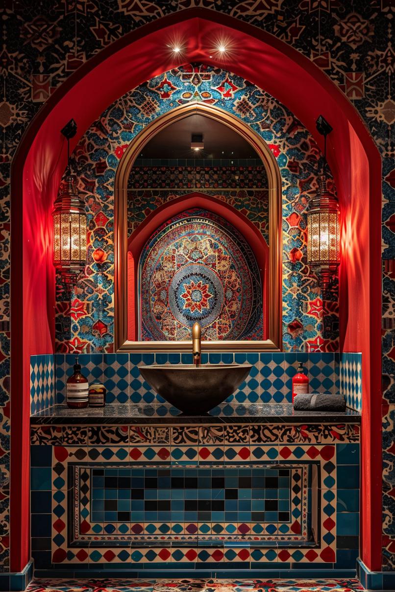 19 trendy bathroom tiles ideas, the WoW 5 2. A taste of Morocco: Living tile-0