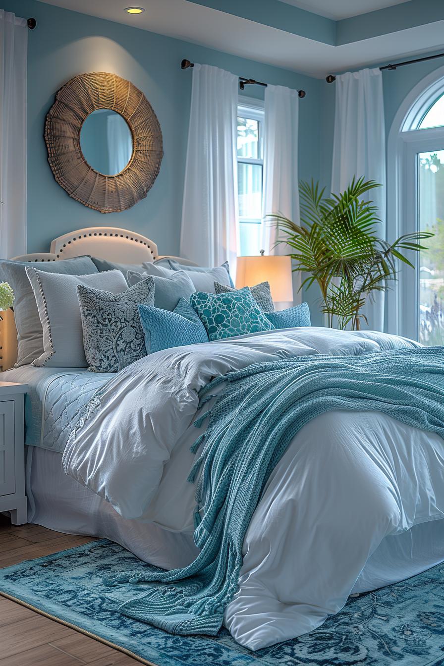 21 modern ideas for the coastal bedroom for a relaxing retreat 8 3 .. airy coastal bedroom curtains-0