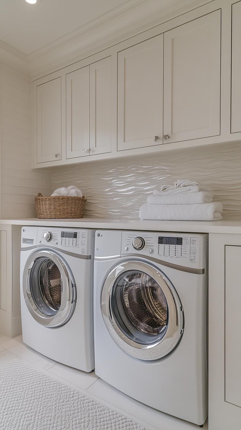 20 Genius Tiny laundry kitchen ideas: organization & stacked design 27 10.