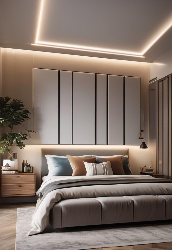 25 enchanting main bedroom decoration ideas for 2024 17 12. Ambience with dimmable lighting-0