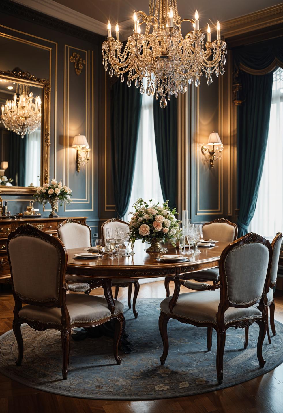 20 chic dining room ideas for copying 6 3. Ancient elegance: classic eating decor-0