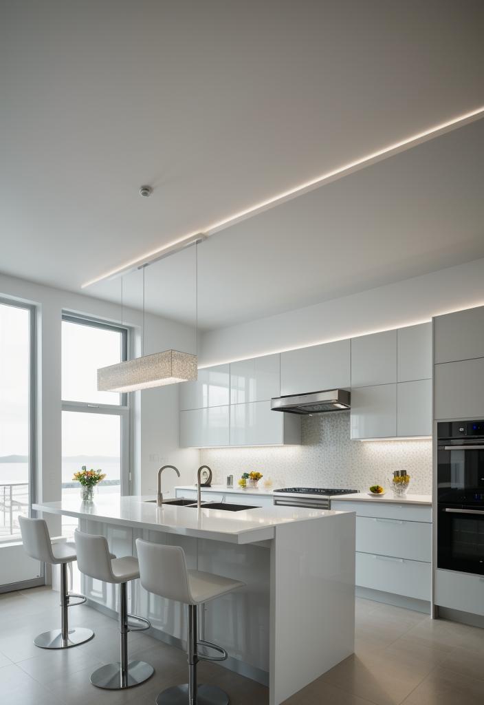 26 Genius Kitchen Island Ideen: Stil und Funktionalität 6 2. Aquarium Island Design Spotlight-1