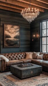 19 Cozy Moody Farmhouse Living Room Ideas That Wow
