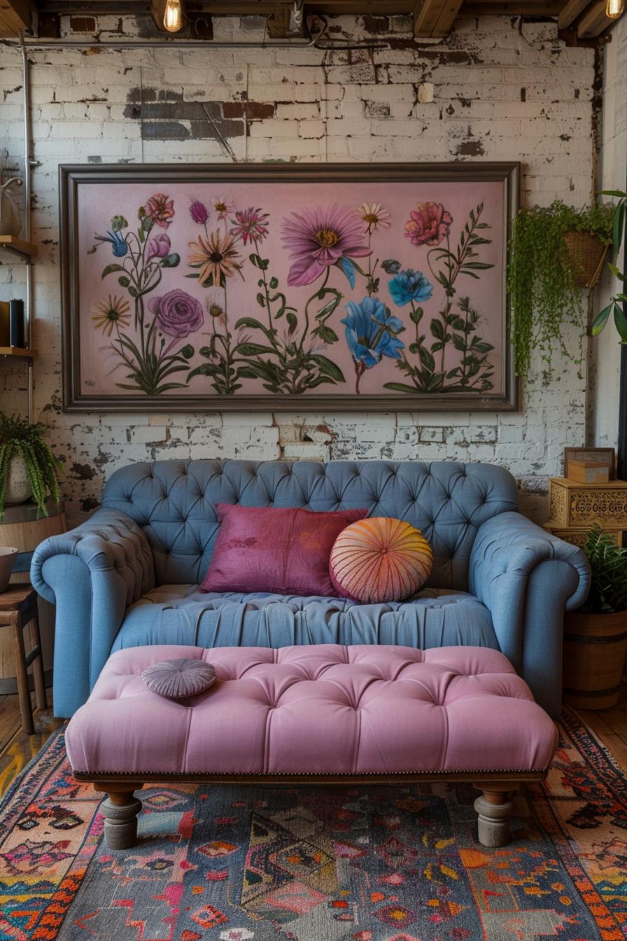 19 beautiful boho in the middle of the century modern living room 3 1. Artful versatile Boho Gallery Wall-0