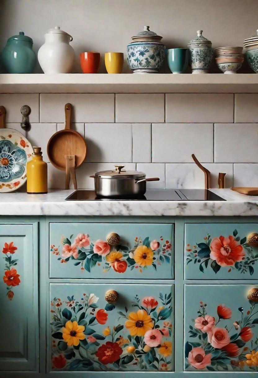 43 Aesthetic Kitchen Ideas to Transform Your Space 30 27. Artisan Knobs for Kitchen Cabinets-0
