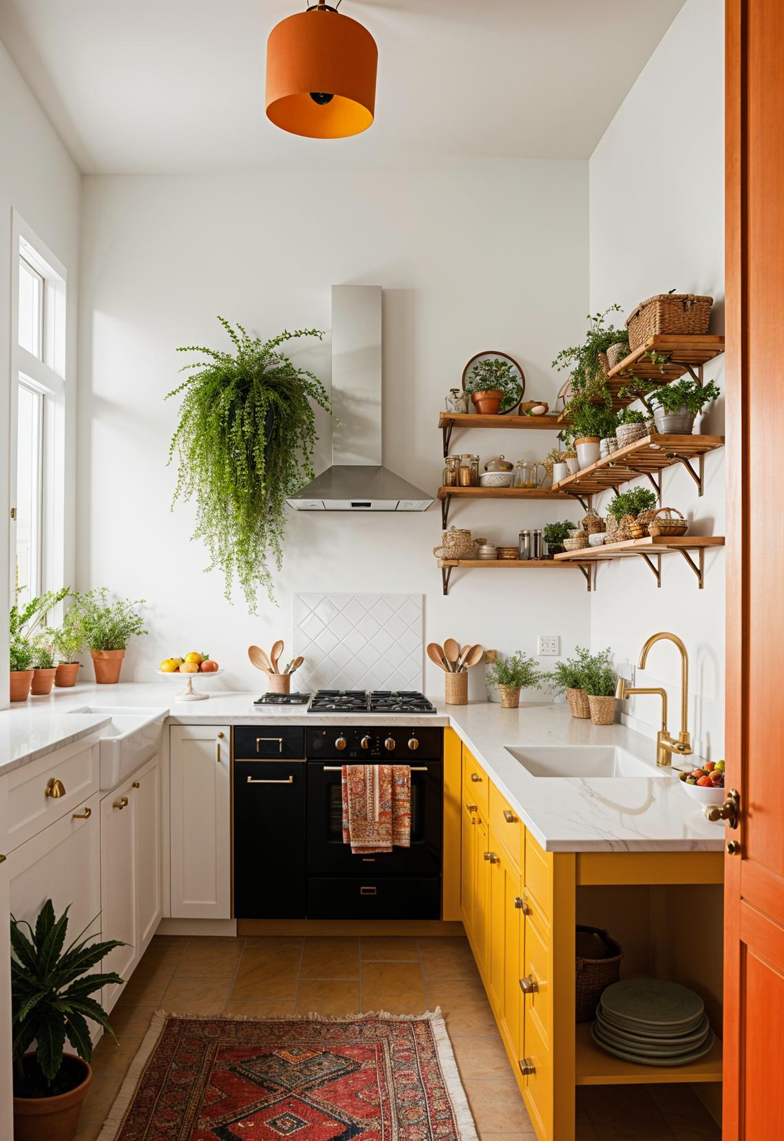 27 Stunning Boho Kitchen Designs That Will Inspire You 23 15. Artsy Loft Decor Inspiration-0