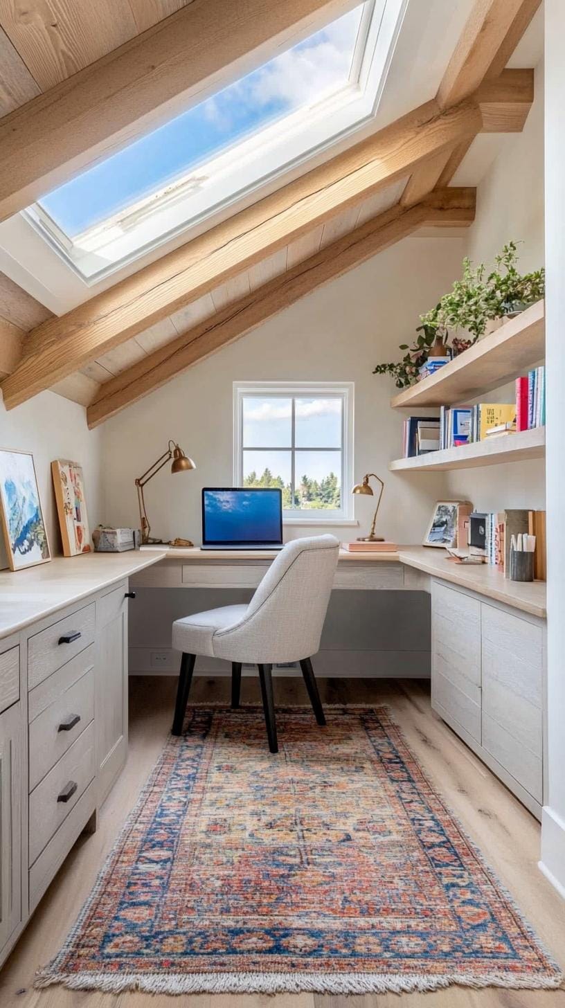 21 clever small office ideas for home and work areas 55 21. Atopicing Home Office using the Space-0 slope lid