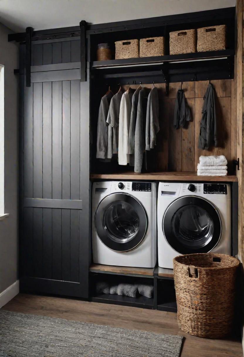 20 innovative wash cabinet cabinet ideas: stylish storage solutions 3 1. Scheunent door floating shelves cabinet-0