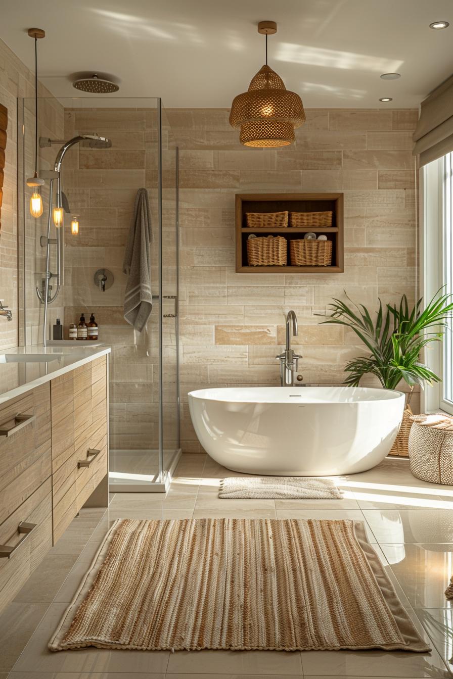 19 trendy bathroom tiles ideas, the WoW 35 19. Beachy bathroom tiles Inspiration-2