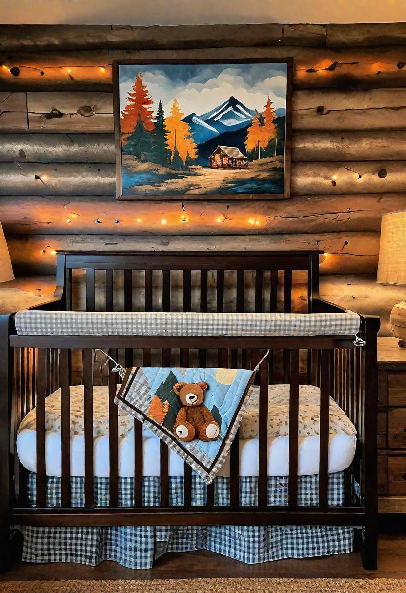 28 Charming Baby Boy Nursery Ideas: Creative Themes and Decor for Your Little Man 19 17. Bear & Flannel Nursery Theme-0