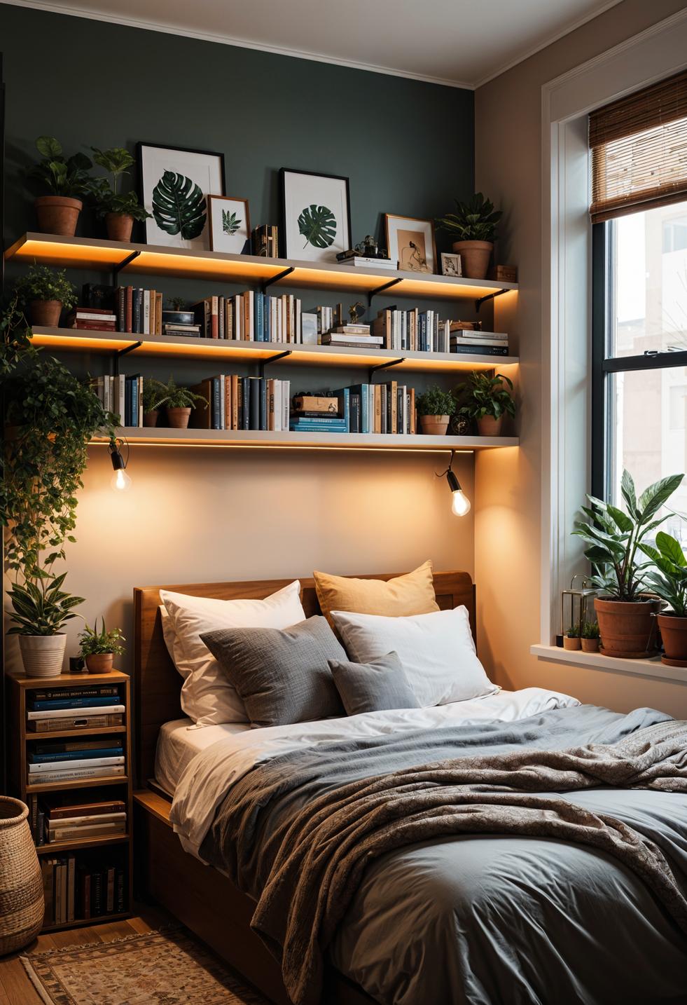 15 clever tiny bedroom ideas that you have to see 3 1. Bedroom warehouse solutions: Disadvantages at night