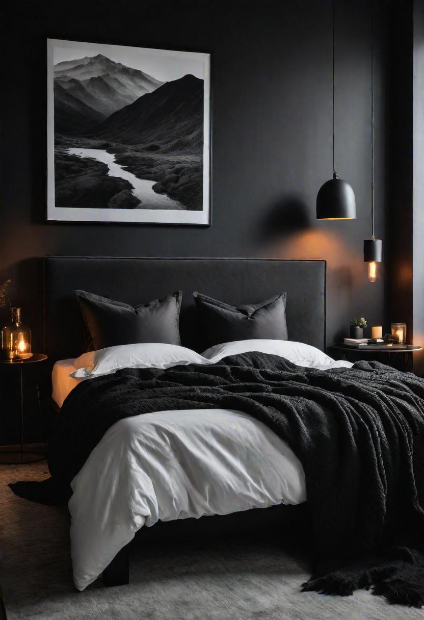 18 brave black bedroom ideas: hug elegance 3 1. Black bedroom styling ideas 0