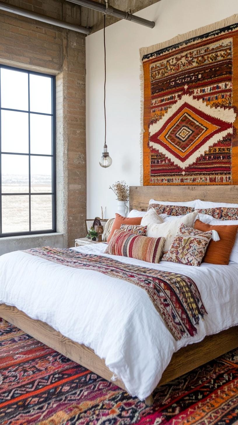 20 beautiful loft bedroom ideas for copying 39 11. Bohemian Loft Decor Inspiration-2