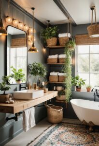 27 Dreamy Boho Bathroom Inspirations for Your Home Makeover