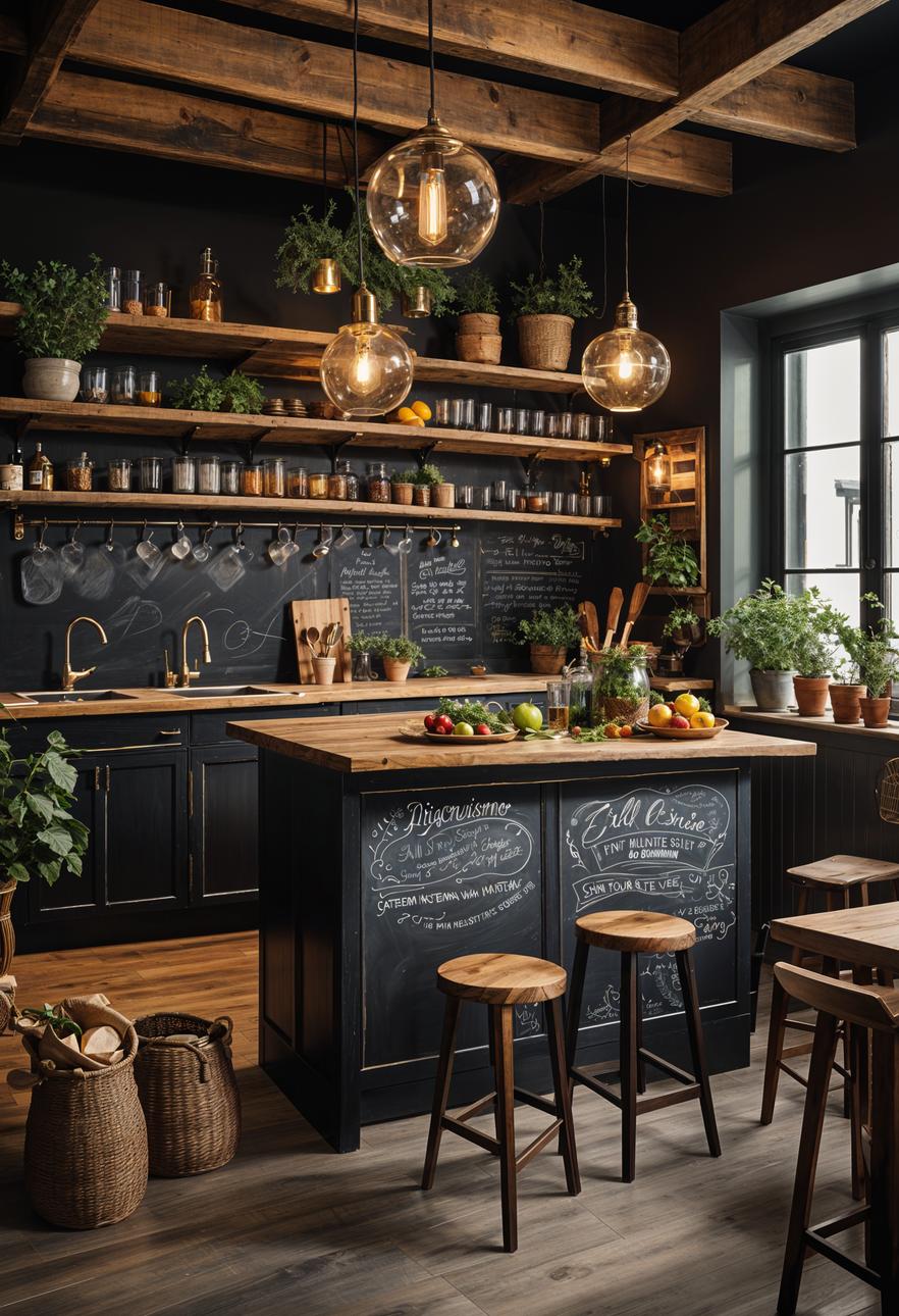 27 Stunning Boho Kitchen Designs That Will Inspire You 22 14. Boho Bistro Design Inspiration-0