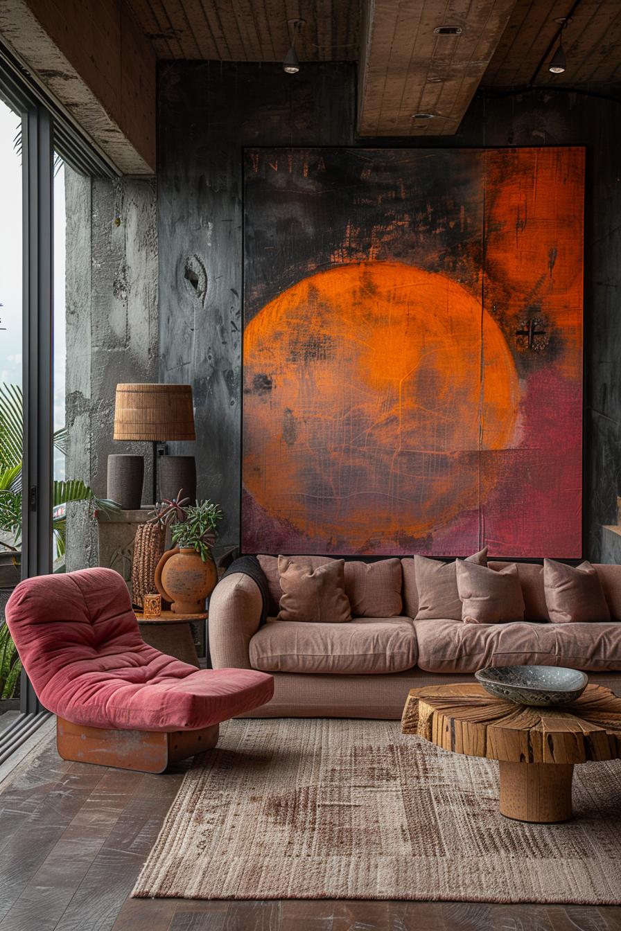 19 beautiful boho in the middle of the century modern living room 57 19. Boho Chic Living Room Design-1