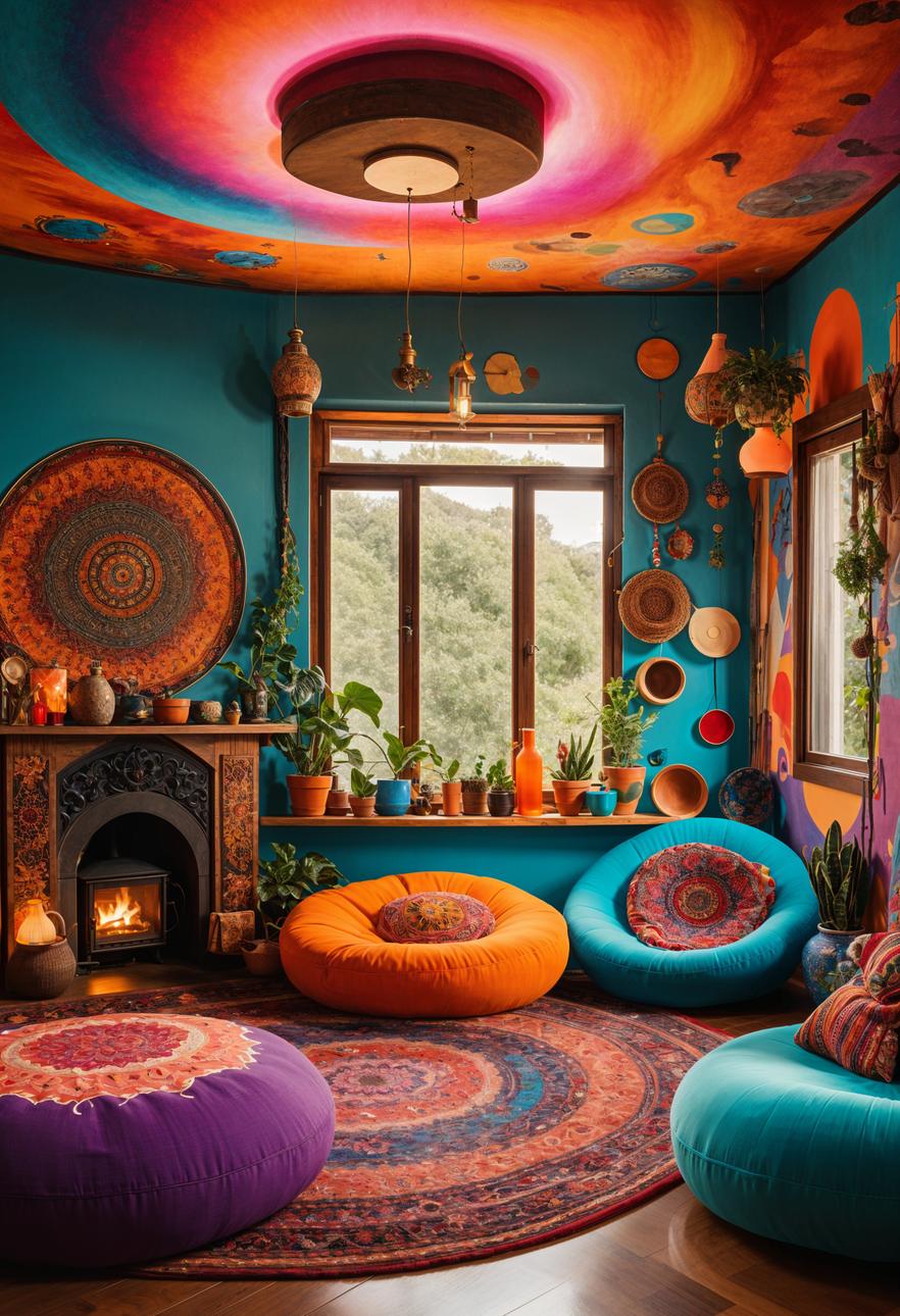 27 Stunning Boho Kitchen Designs That Will Inspire You 26 17. Boho Kitchen Eclectic Vibes-0