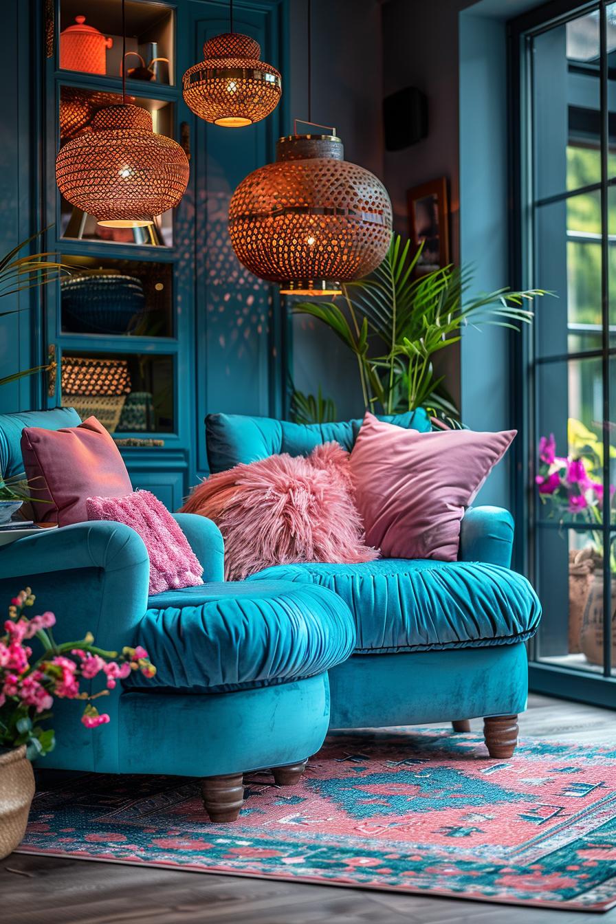 19 beautiful boho in the middle of the century modern living room 16 5. Boho in the middle of the century light light 1