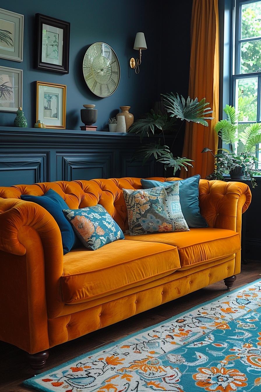 19 beautiful boho in the middle of the century modern living room 31 11. Boho-Mid-century living room fusion-0