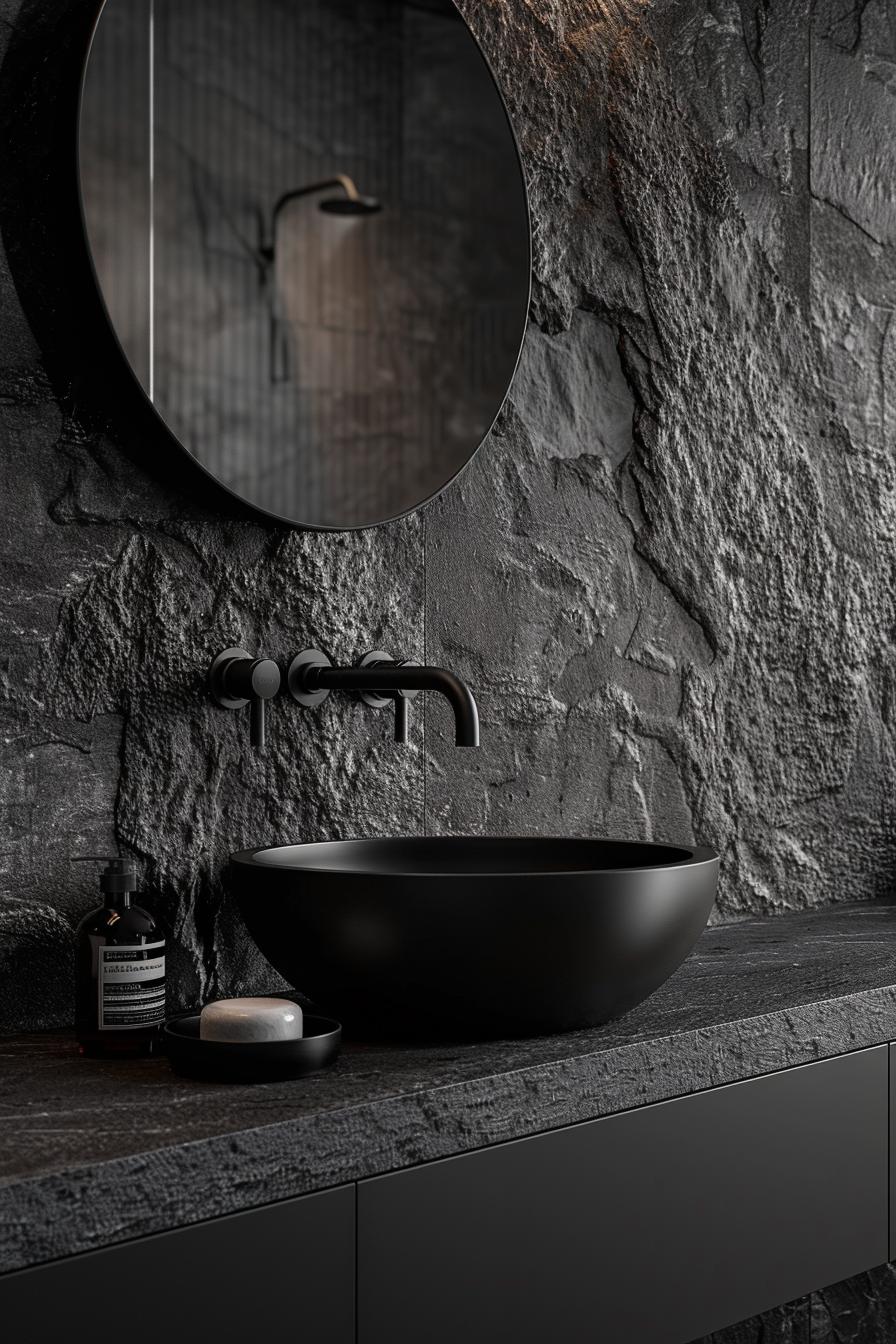 19 breathtaking modern bathroom designs for your home 20 10. Fat black bathroom designs-0