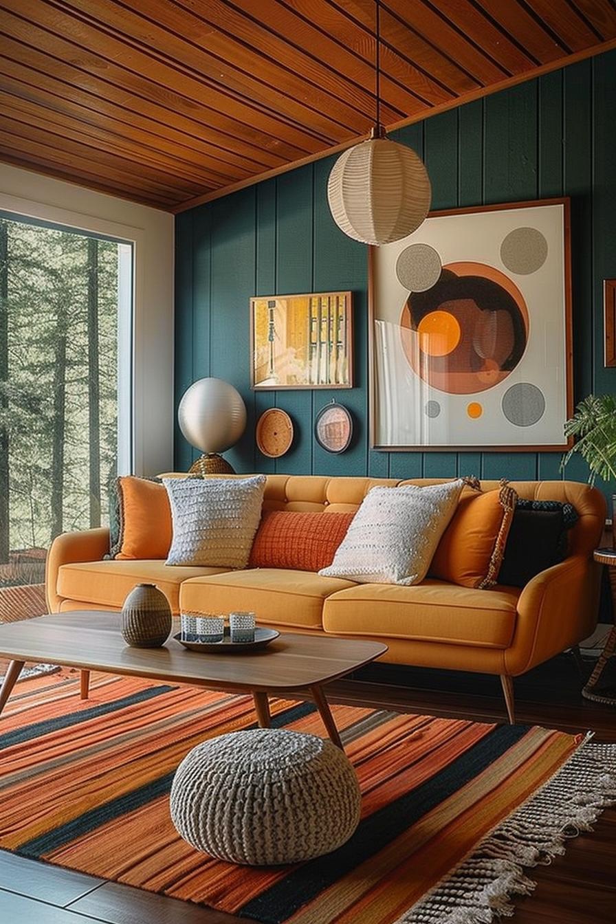 18 colorful in the middle of the century modern living room design 51 17. Fat ceiling colors Sting 2 from 2