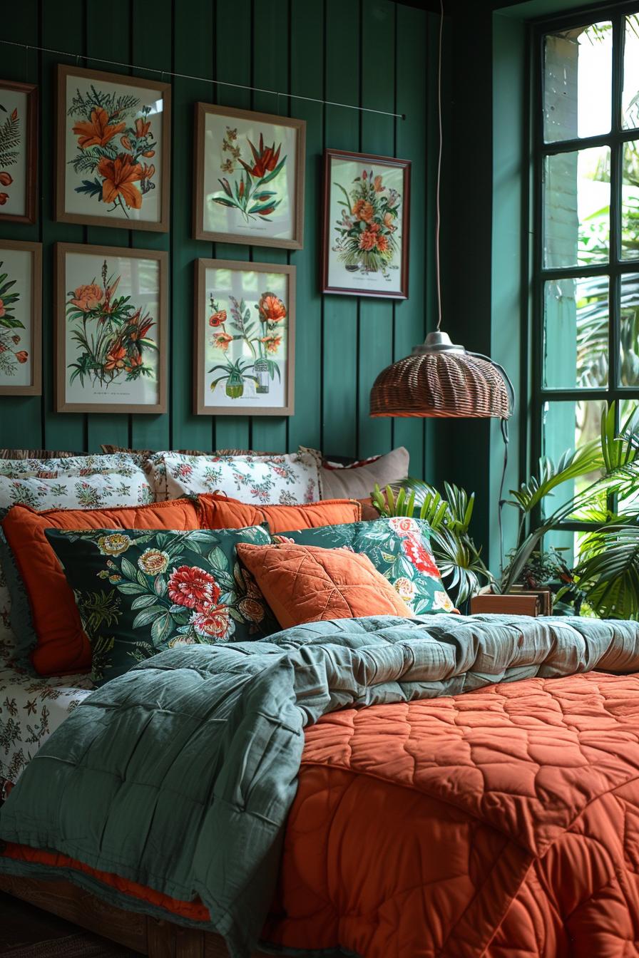 18 Genius Home Bedroom Smoothing Ideas On a Budget 36 15. Budget-friendly art display ideas-1