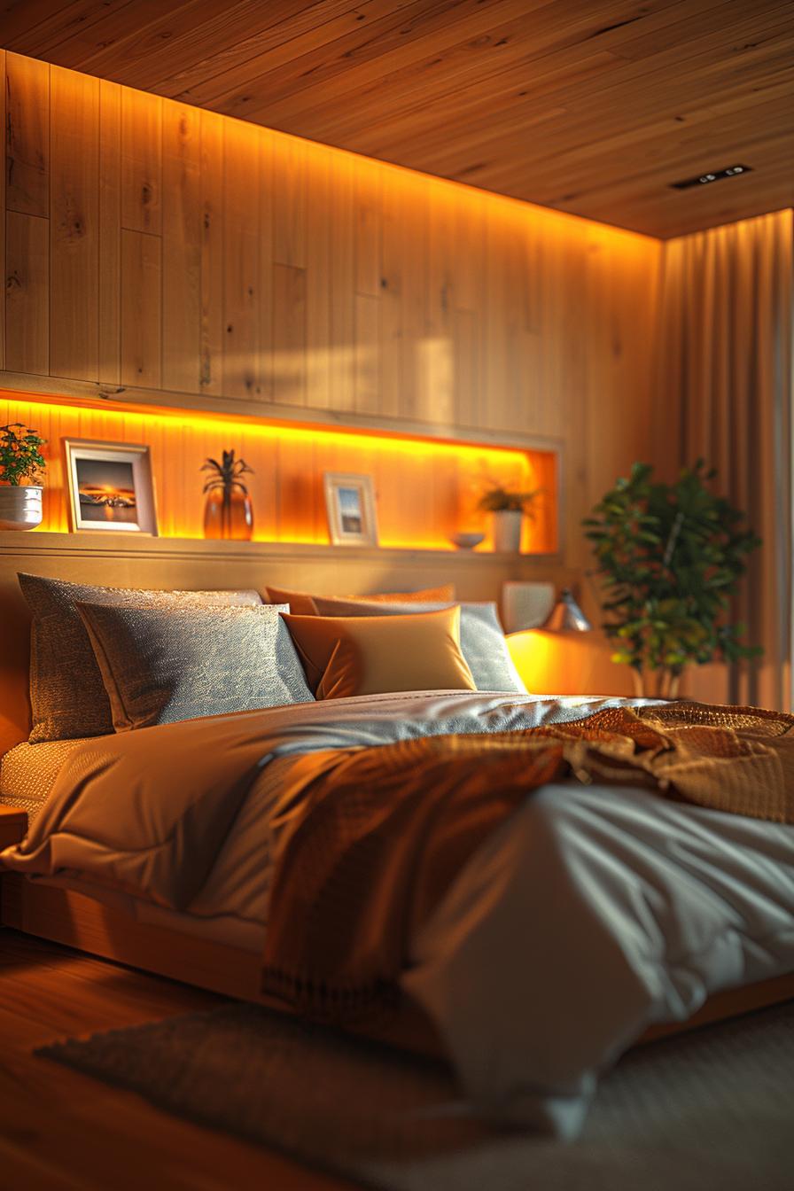 18 Genius Home Bedroom Smoothing Ideas on a Budget 33 14. Budget-friendly bedroom shelf upgrade-0