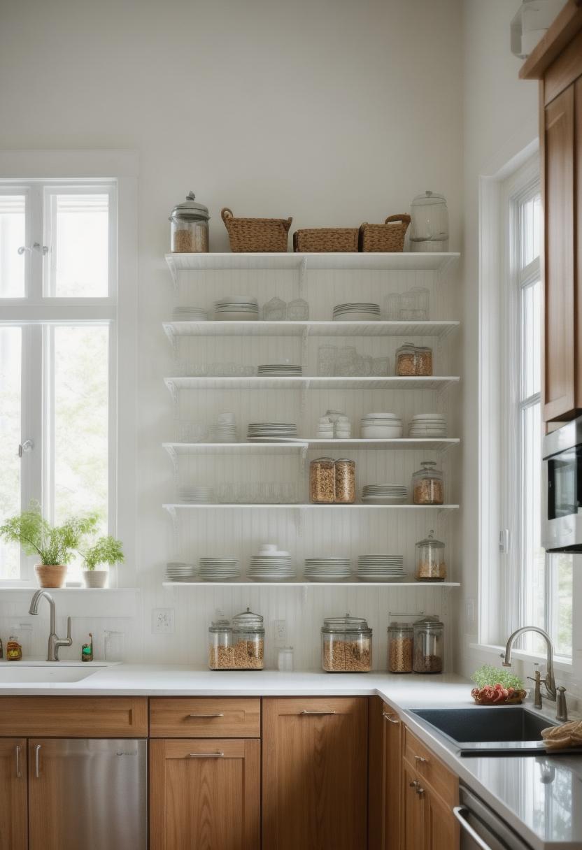 39 Clever Small Kitchen Ideas: Maximize Your Space with Stylish and Functional Designs 47 38. Cabinet Divider DIY with Rods-0