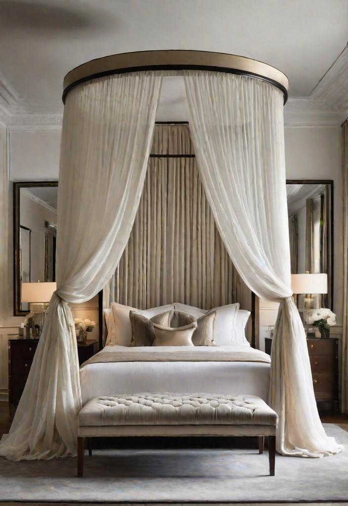 25 enchanting main bedroom decoration ideas for 2024 22 17. Baldachin bed for luxurious romantic-0