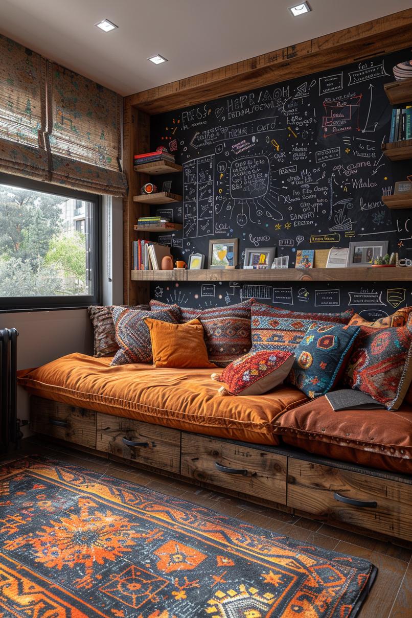 19 trendy college dormitory ideas (new) 23 8. Tafel accent wall inspiration-0