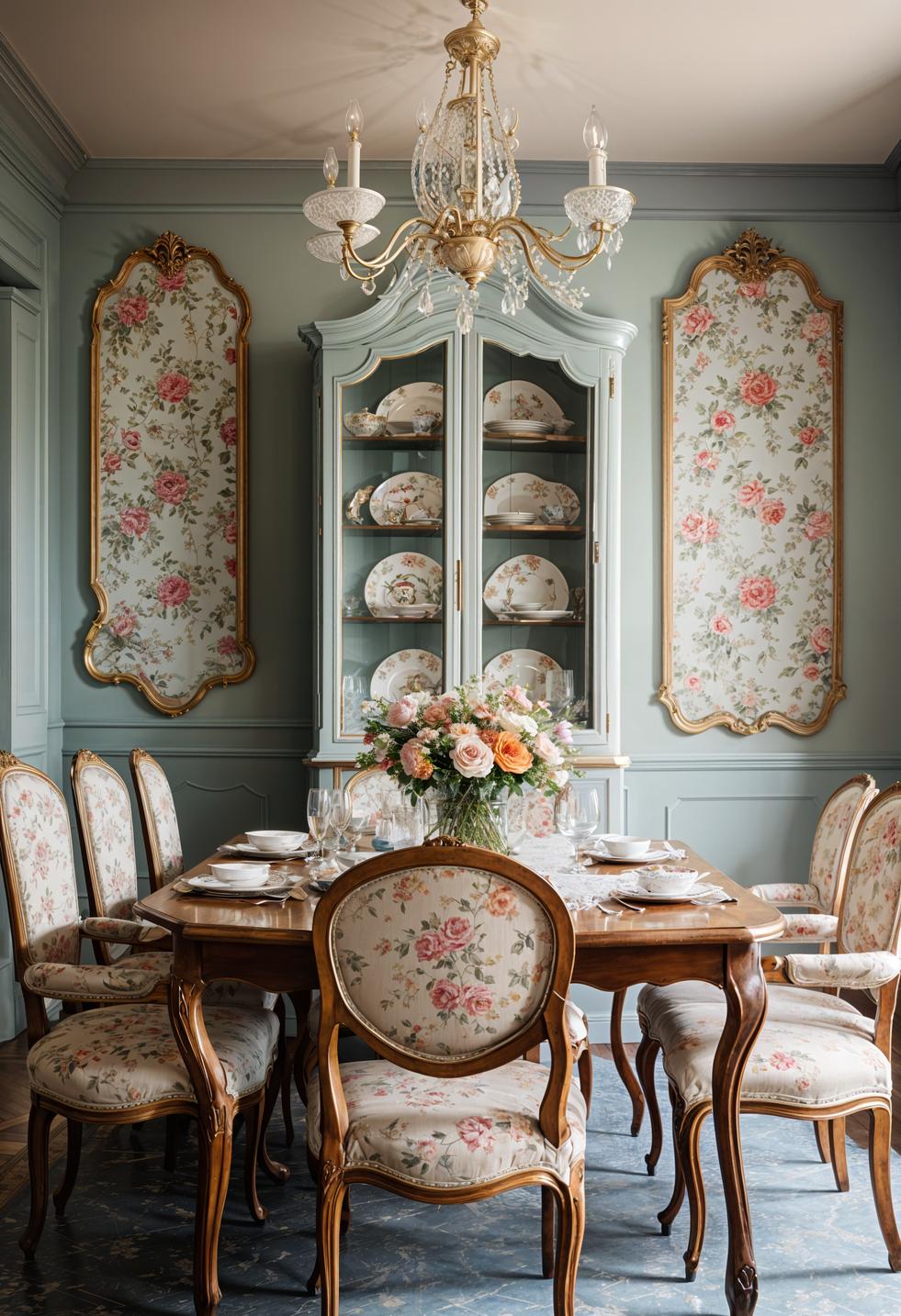20 chic dining room ideas for copying 13 10. Charming French Country Decor Inspiration-0