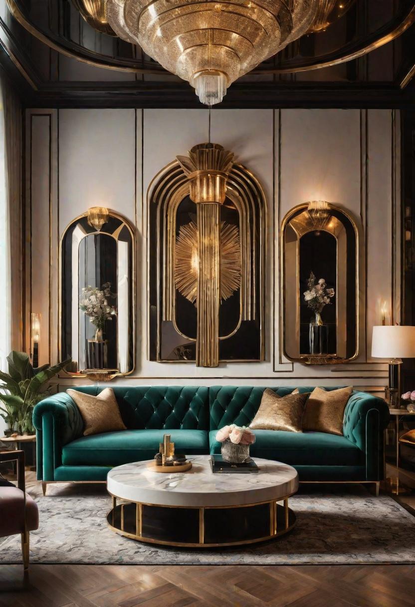 45 Warm & Inviting Cozy Living Room Ideas for Ultimate Relaxation 15 13. Chic Art Deco Living Rooms-0