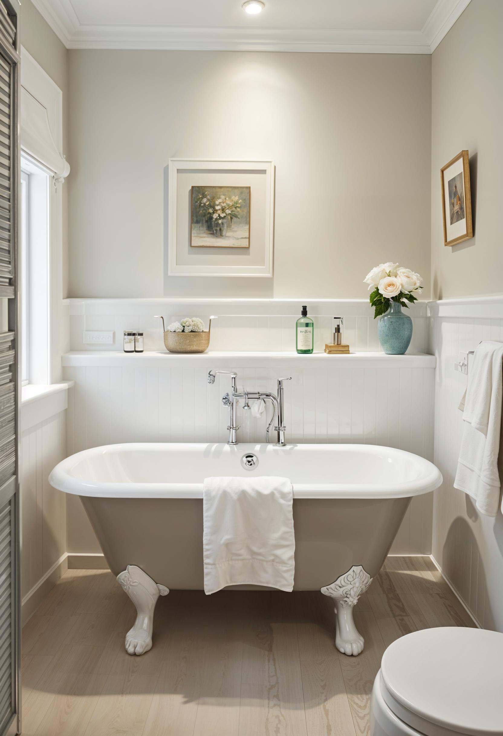 25 Genius tiny bathroom ideas for your makeover 10 3 .. Chic Clawfoot Tub Options-0