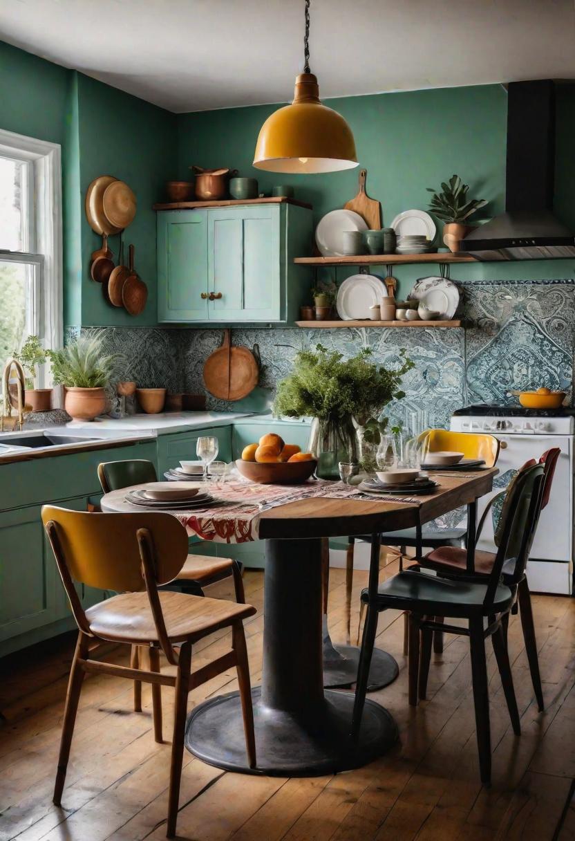 43 Aesthetic Kitchen Ideas to Transform Your Space 21 19. Chic Dining Chair Collection-0