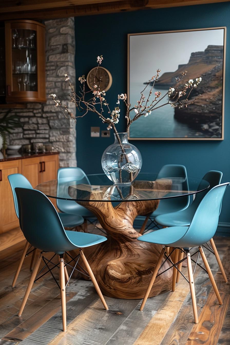 15 new modern dining room ideas from the middle of the century 23 7. Chic dining set with Elegance-1