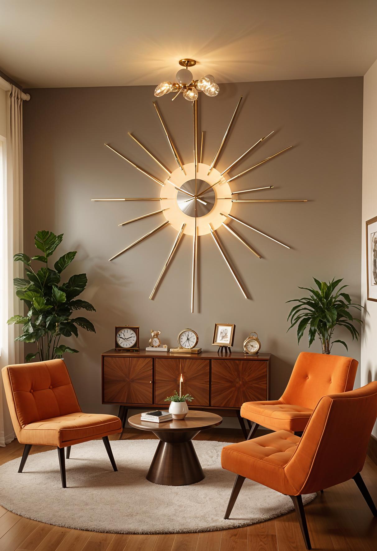 21 cozy mid -century modern living room ideas 18 6. Chic Lounge Chairs and watch-0