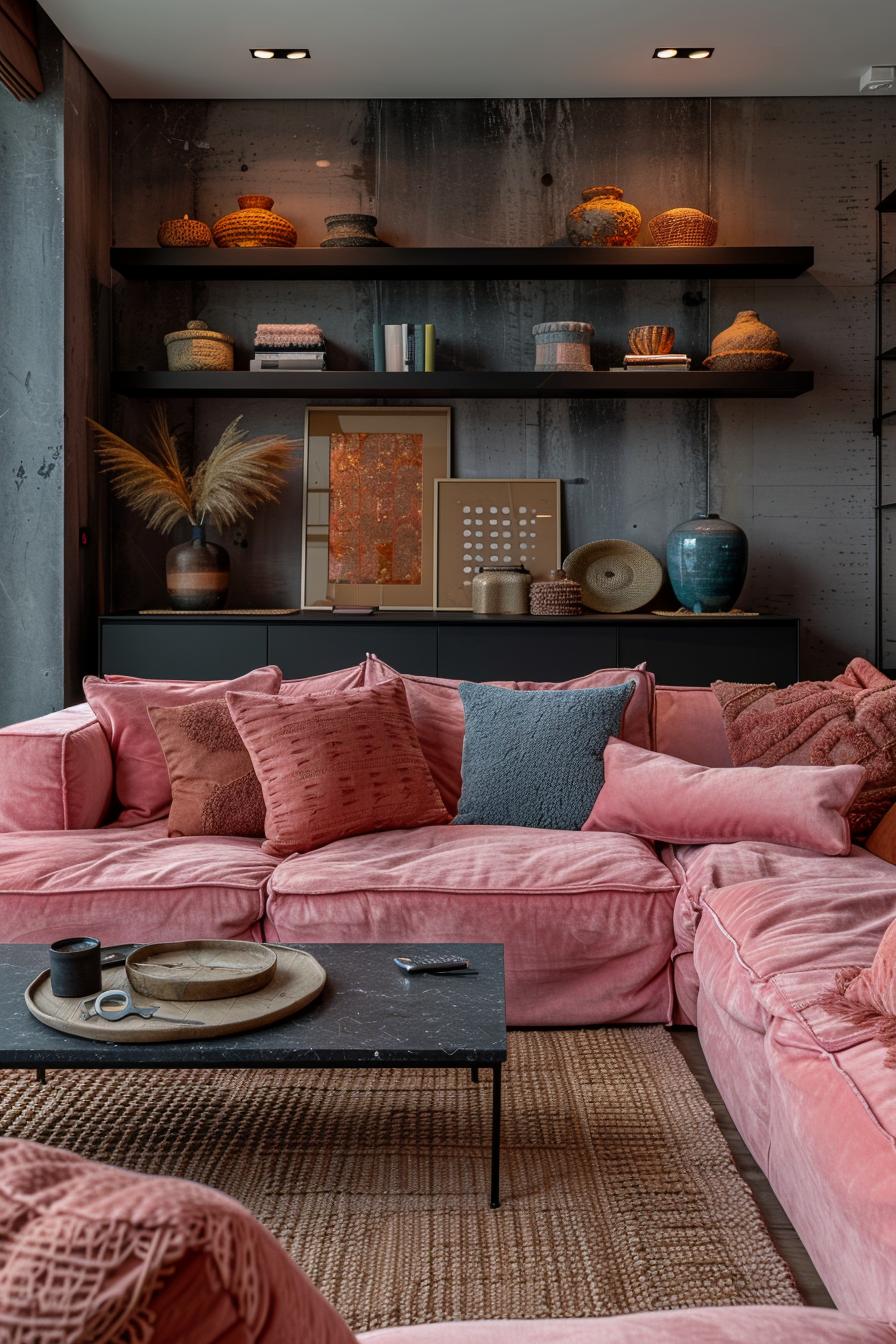 15 Best moody mid -century modern living room ideas 21 6. Chic mid century modern Sitzplätze-1