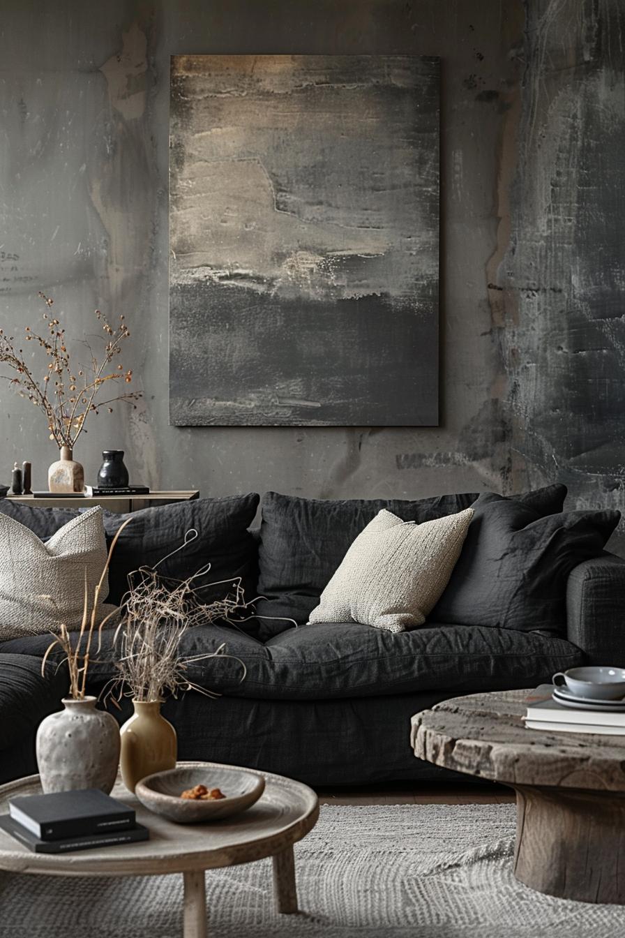15 trendy, moody neutral living room designs to inspire 25 12. Chic Monochromatic coffee table Display-0