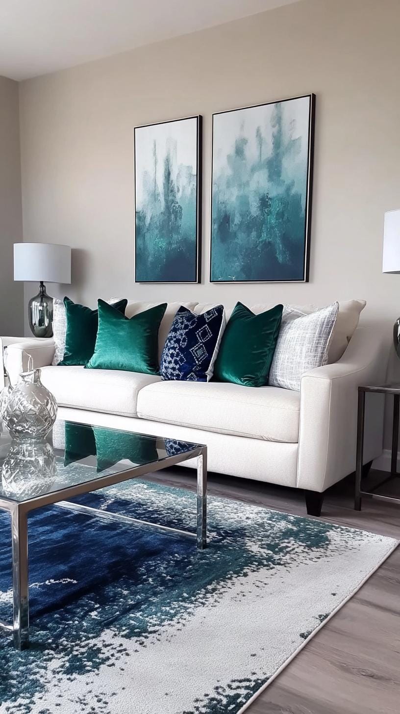 19 cozy moody farmhouse living room ideas, the wow 8 2. Chic Moody Color Palette Inspiration-2