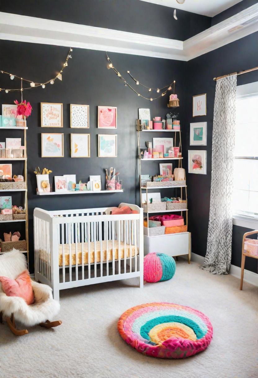 33 Enchanting Girl Nursery Ideas: Chic Decor for Her First Room 17 11. Chic Nursery Art Studio-0
