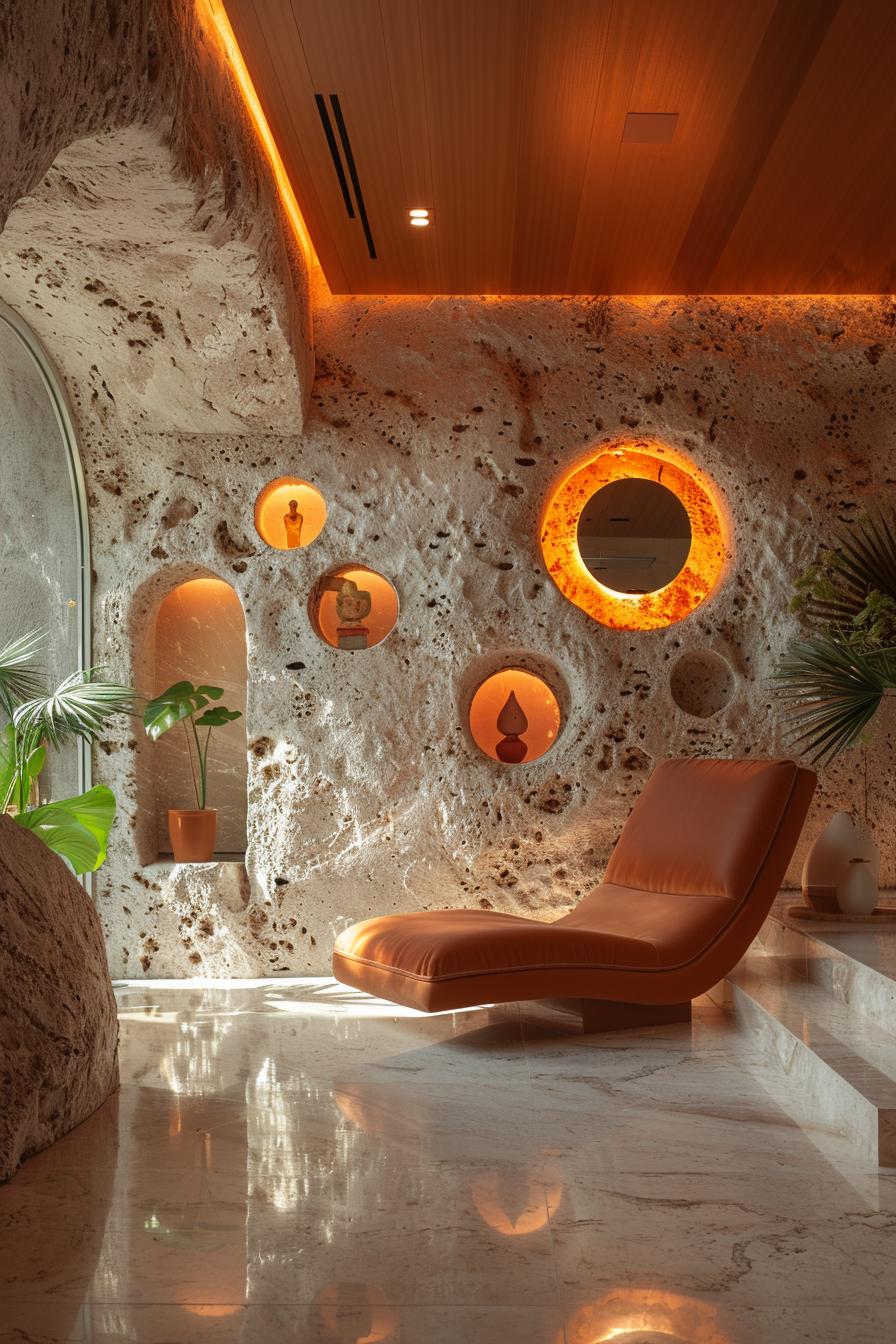 15 chic mid century modern bathroom ideas for timeless elegance 24 8. Chick sculptural elements in the bathroom-0