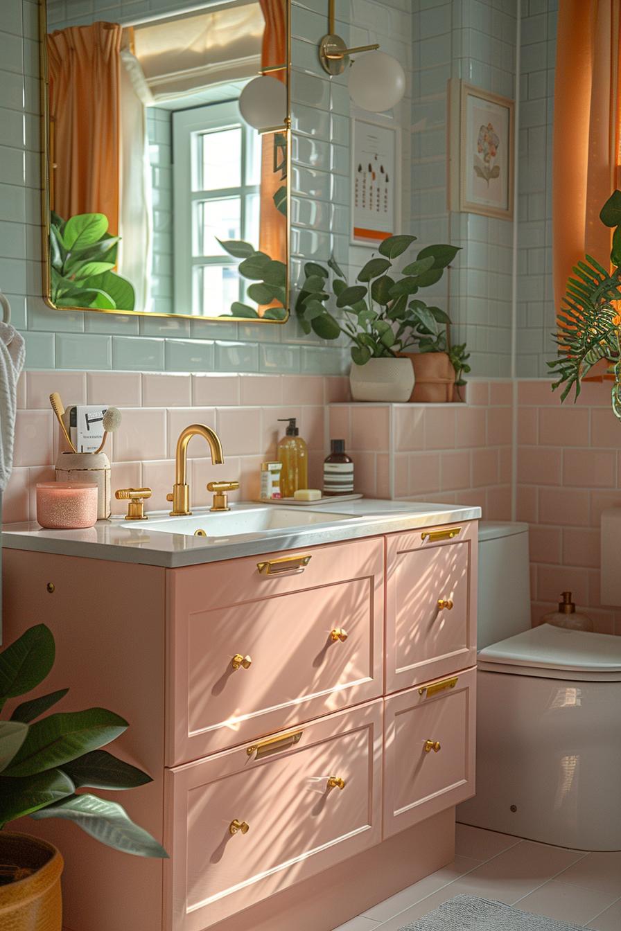 15 chic mid century modern bathroom ideas for timeless elegance 42 14. Chic storage solutions for bathroom-0