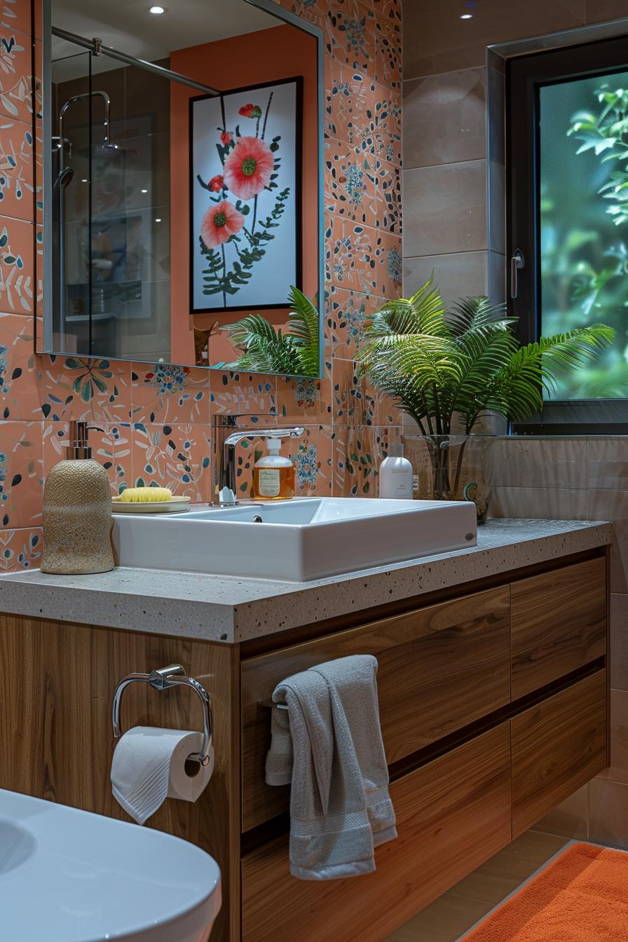 15 chic mid century modern bathroom ideas for timeless elegance 43 14. Chic storage solutions for bathroom-1